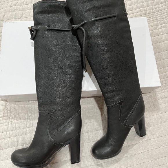 See By Chloe Dark Grey Boots NIB - Picture 7 of 11
